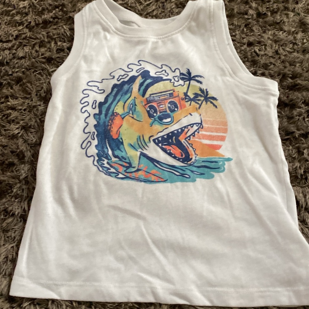 Gently worn Old Navy toddler boy 2pc summer set size 3T - Picture 2 of 7